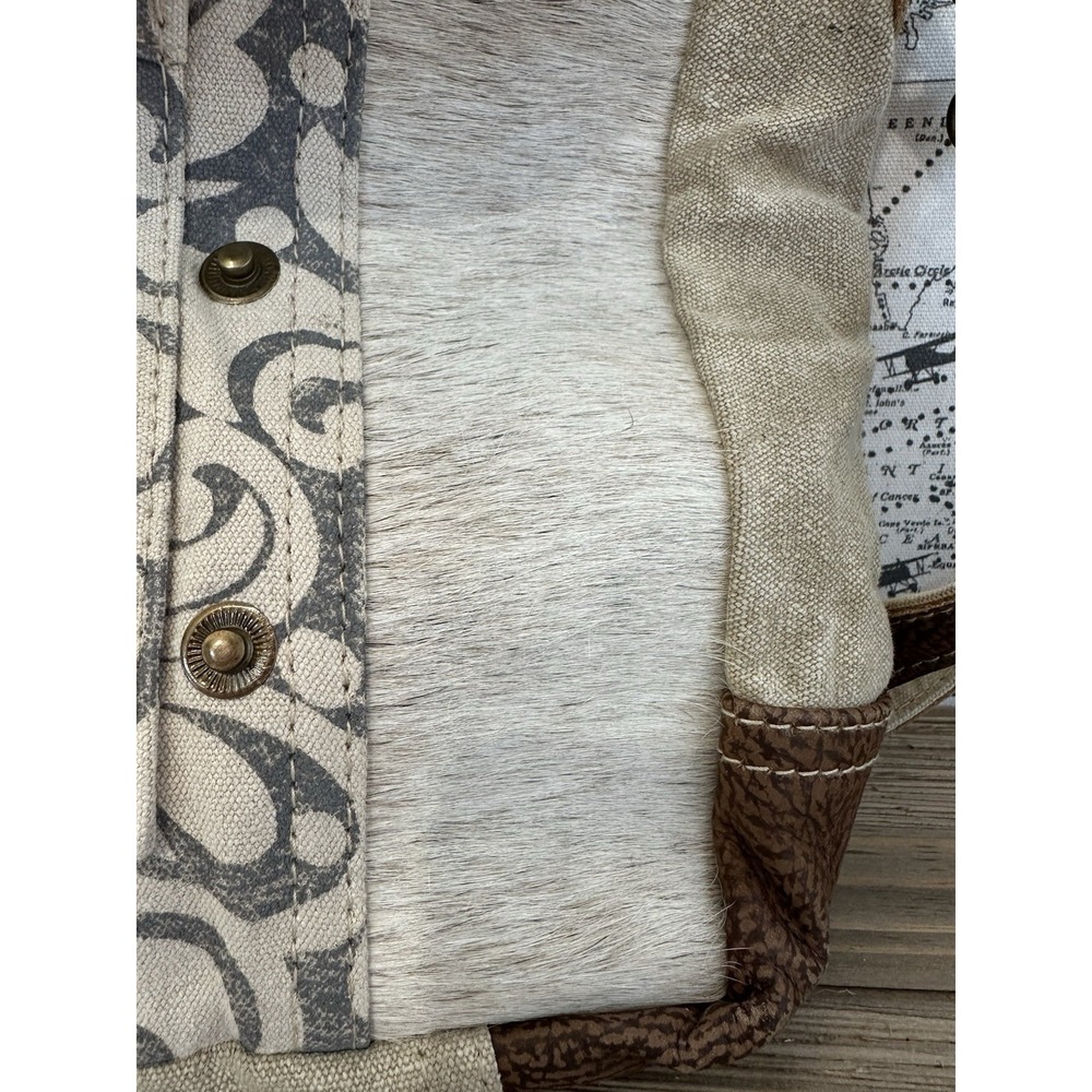 Myra Bag Cowhide Leather Purse BOHO - Picture 3 of 10